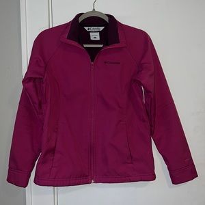 Magenta Columbia Full zip up  Jacket